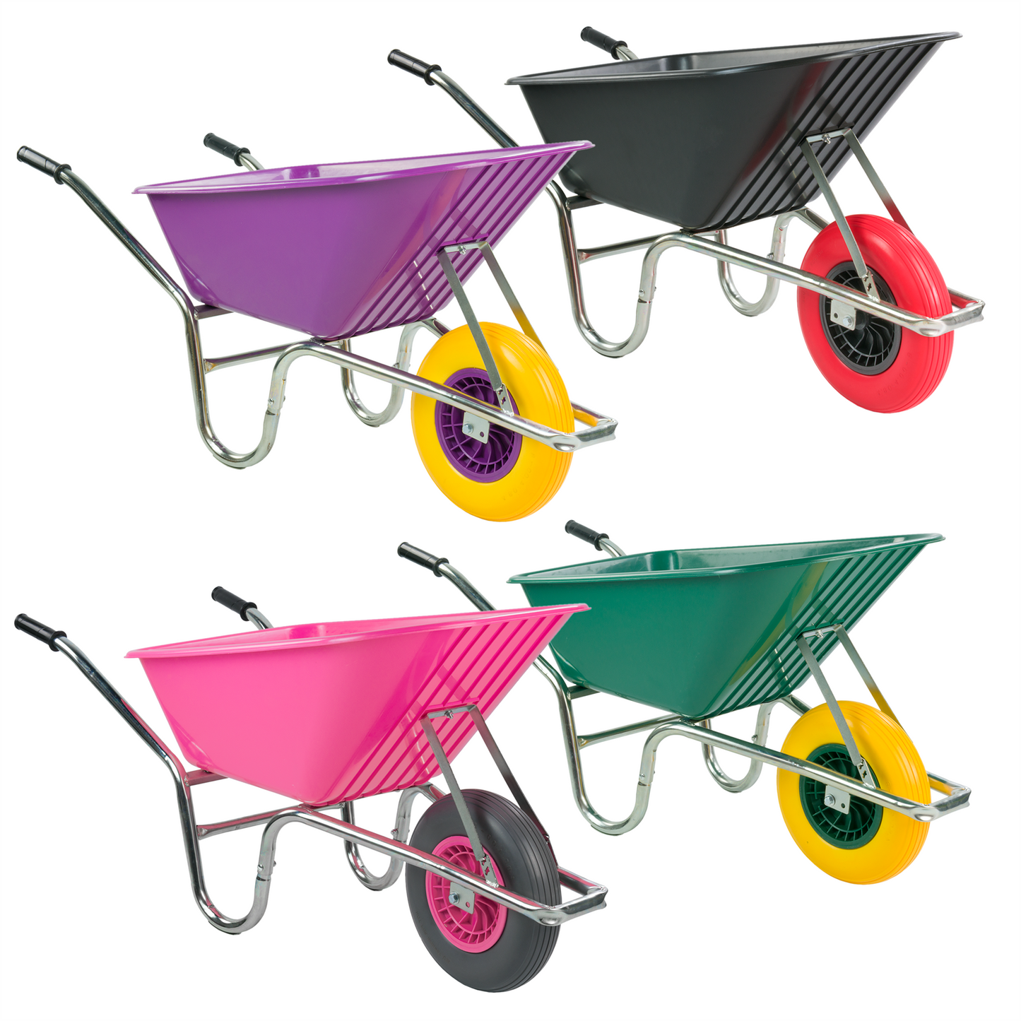 110L Heavy Duty Garden Wheelbarrows