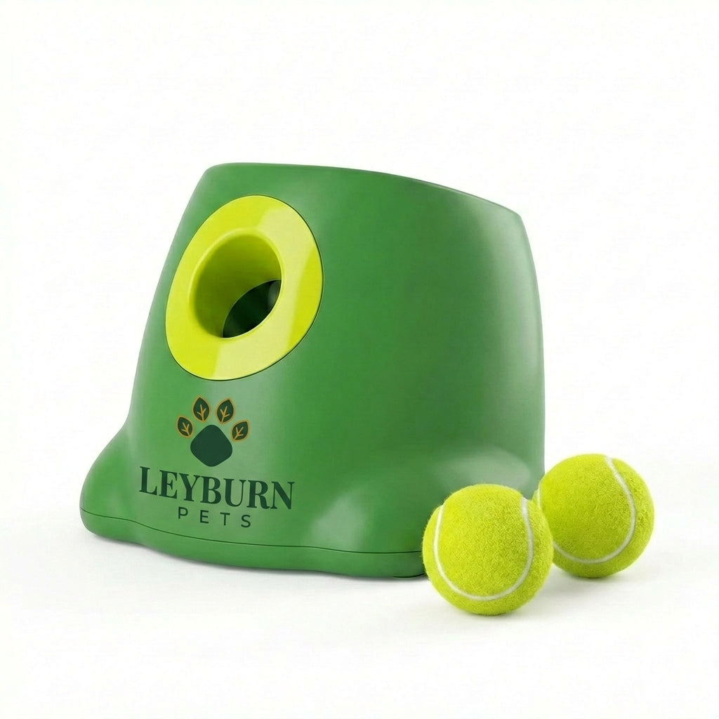 Automatic Dog Ball Launcher Adjustable Distance Fetch Toy for Dogs